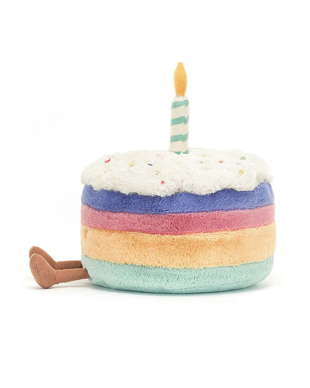 Amusable Rainbow Birthday Cake Large