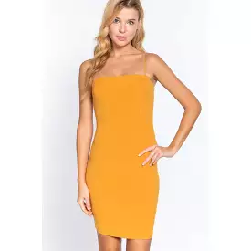 Cami Heavy Rib Mini Dress