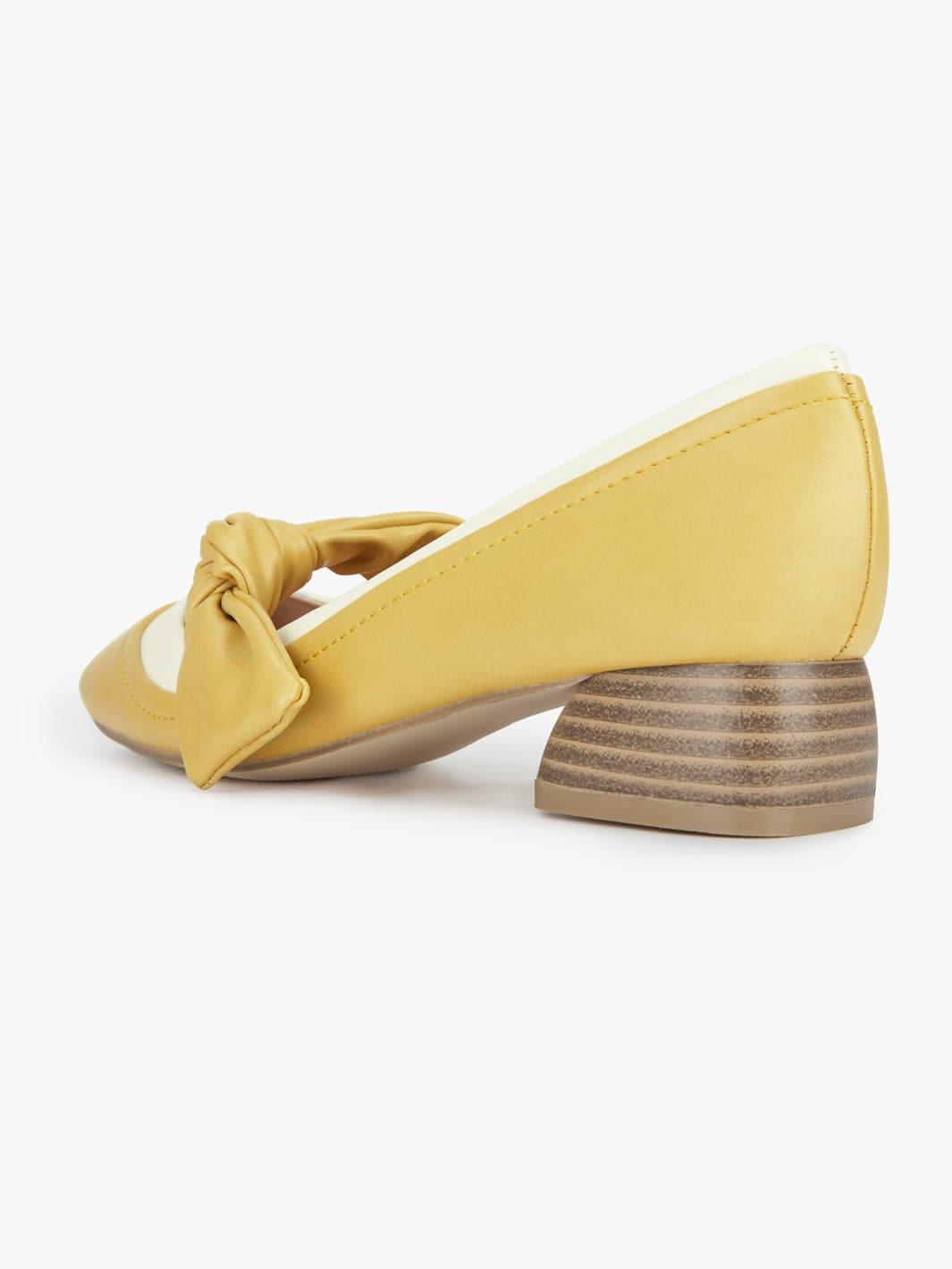 Cara retro bow shoes