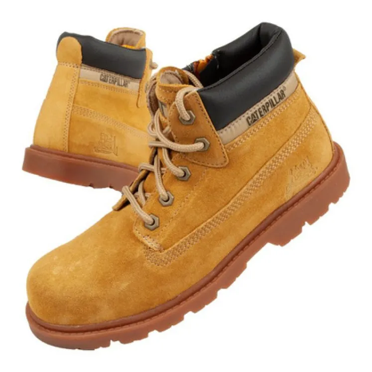 Caterpillar winter boots yellow