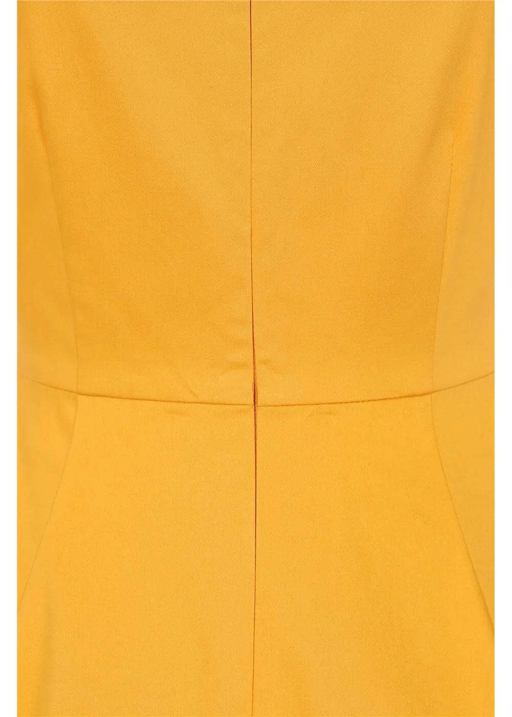 Collectif Dolores 50's Swing Dress Mustard