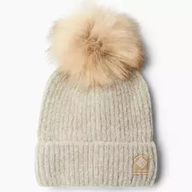 Columbia Chalk Winter Blur Pom Pom Adult Beanie