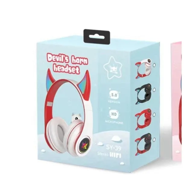 Devil Bluetooth Headphone with Mic for Kids