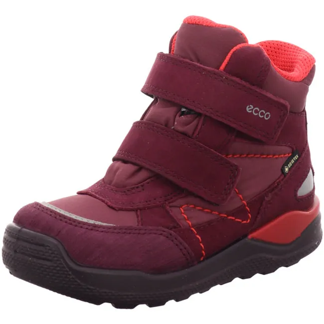 Ecco winter boots for babies red