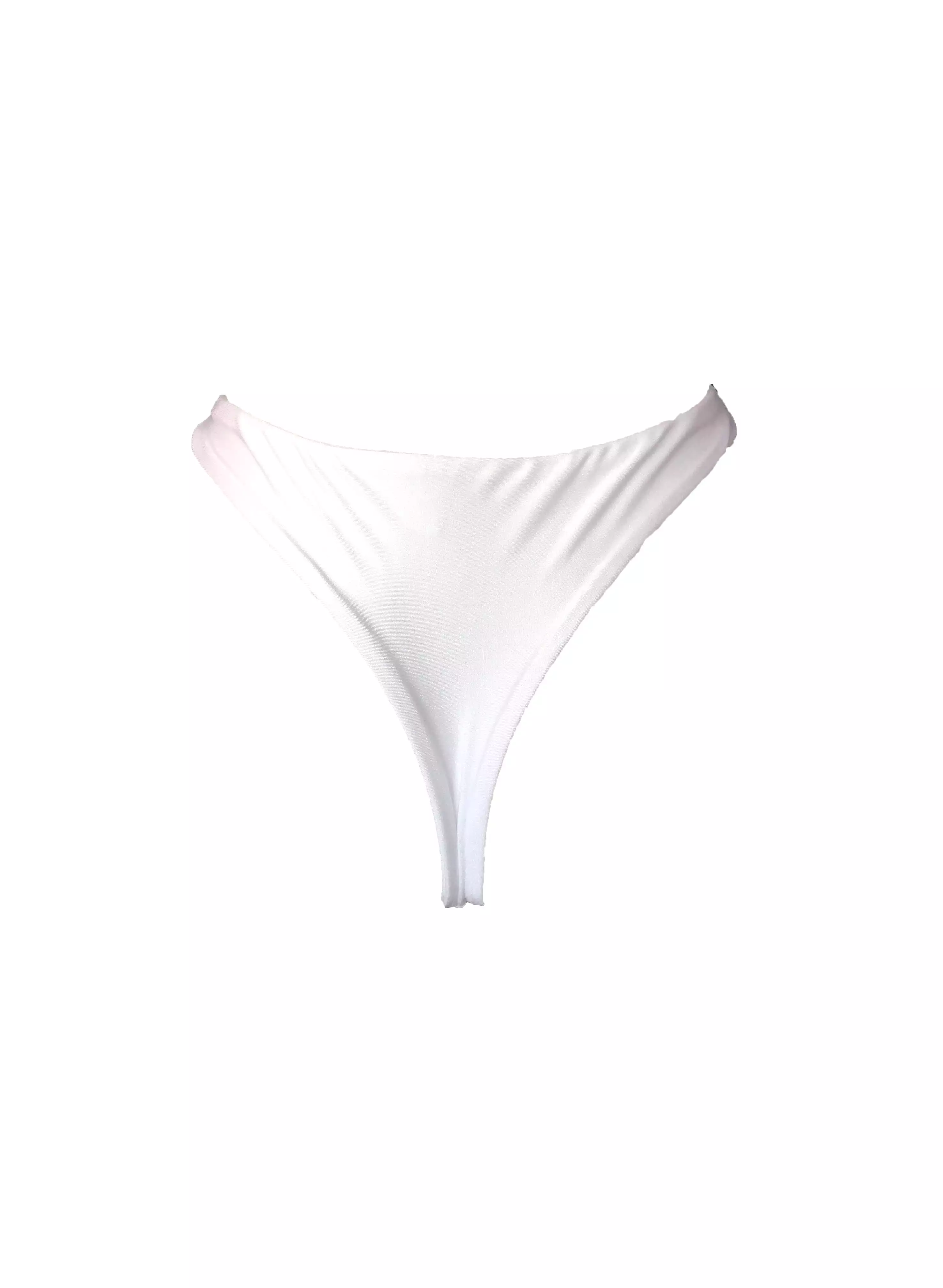 Freya Braided Strap Bottom White