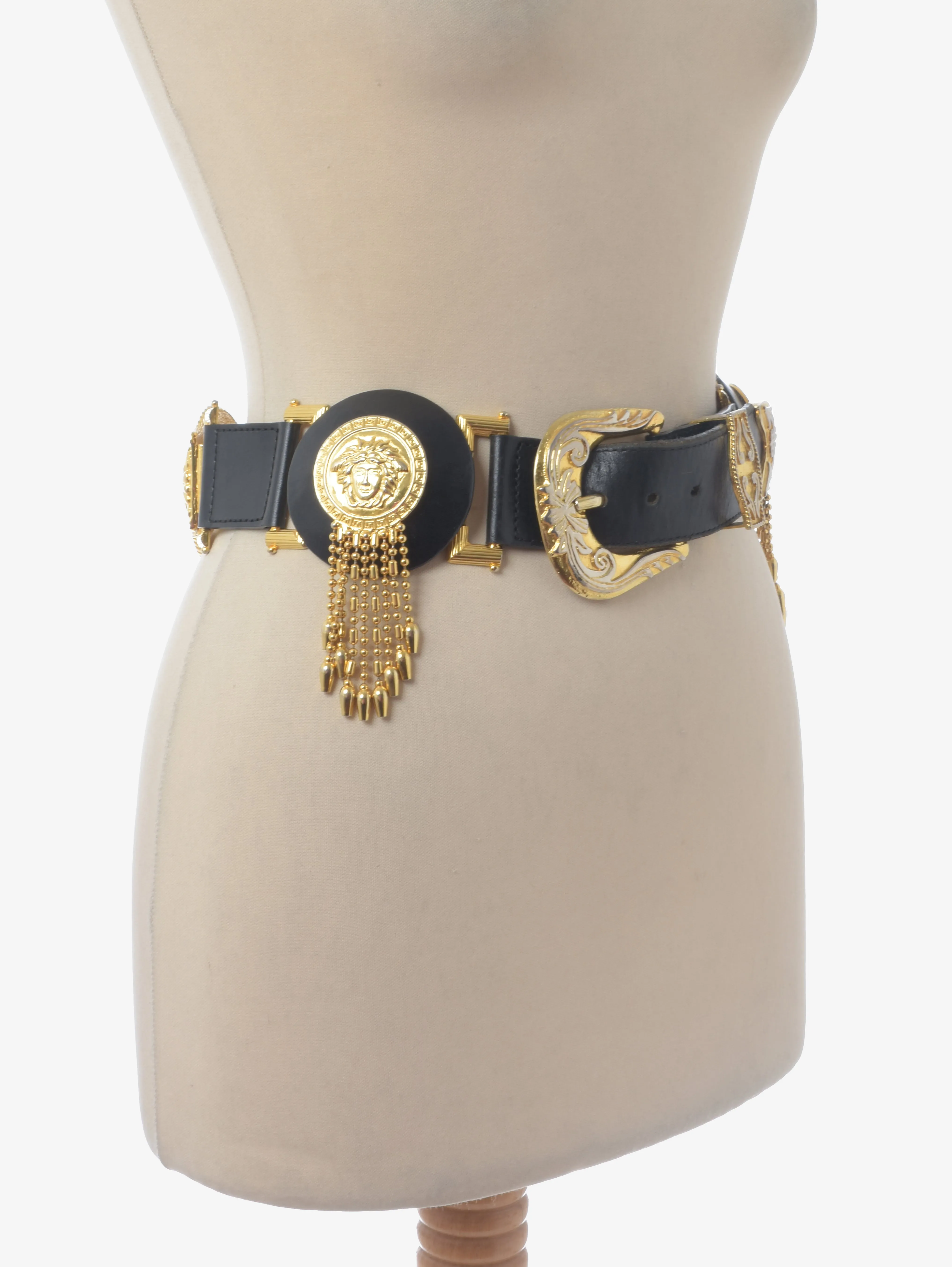 Gianni Versace Medusa Bondage Belt - '90s