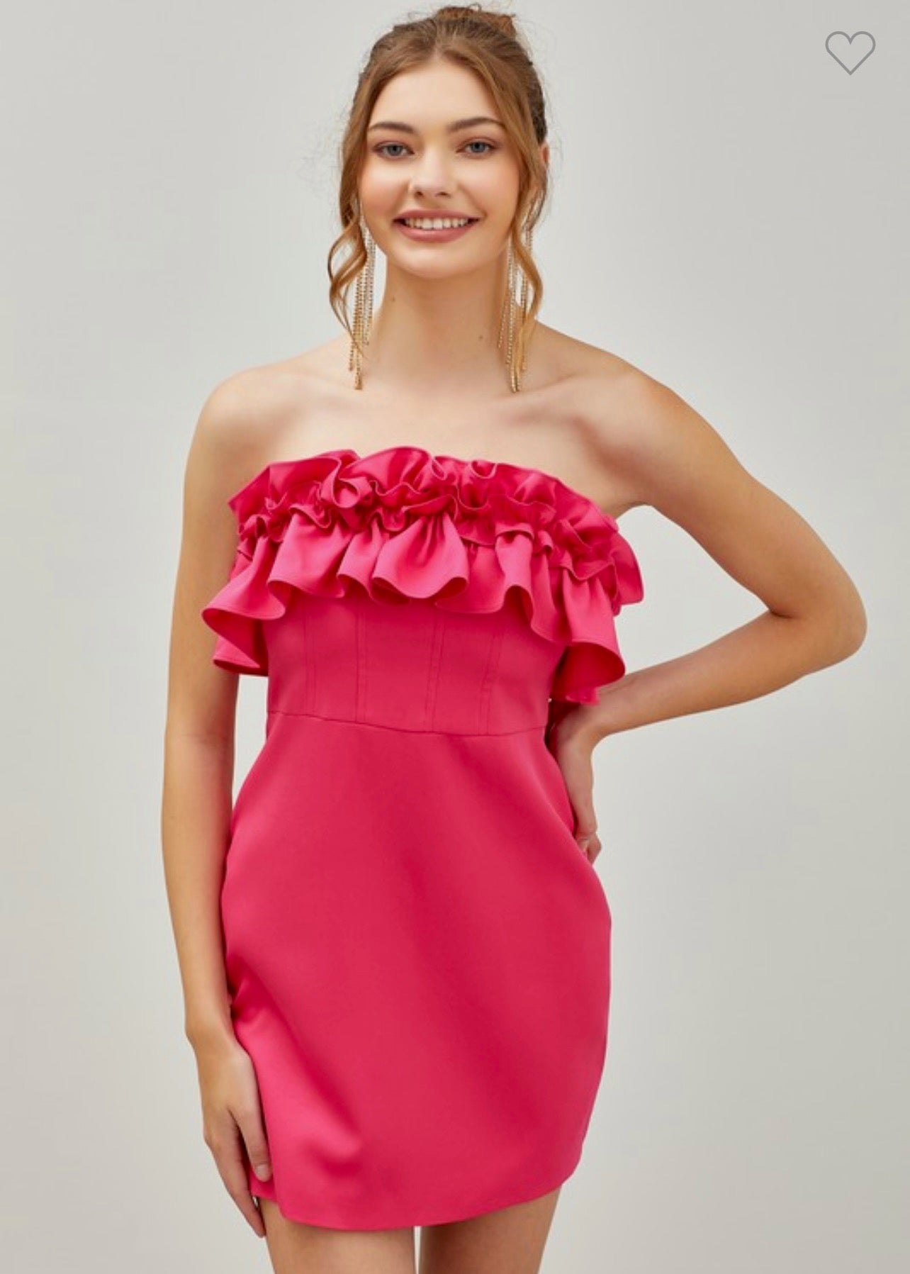 Girly Girl Strapless Dress