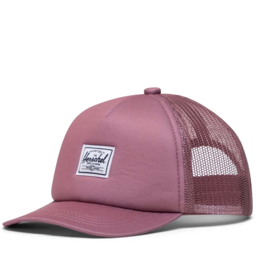 Herschel Baby Whaler Mesh Cap 6-18 Months Ash Rose Classic Logo