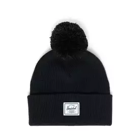 Herschel Black Elmer Pom Beanie