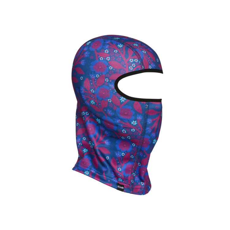 Kombi Flower Power Velvet Fleece Children's Balaclava