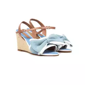 LILY WEDGE | Denim