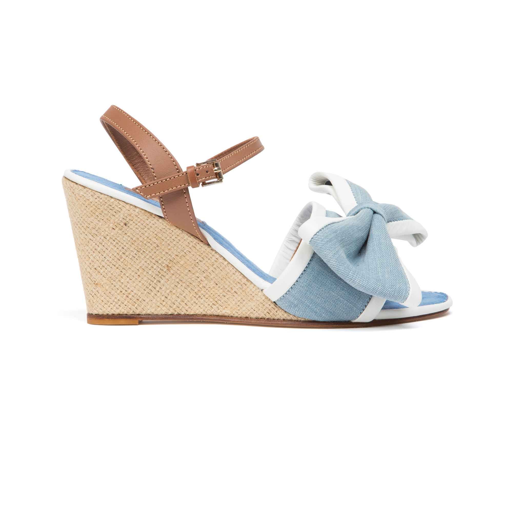 LILY WEDGE | Denim