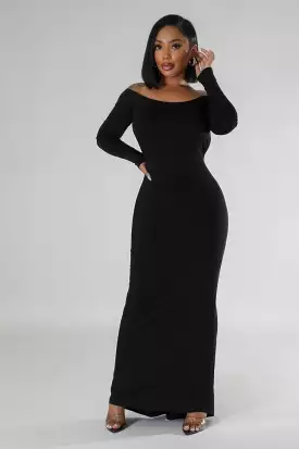 Long Sleeves Stretch Dress