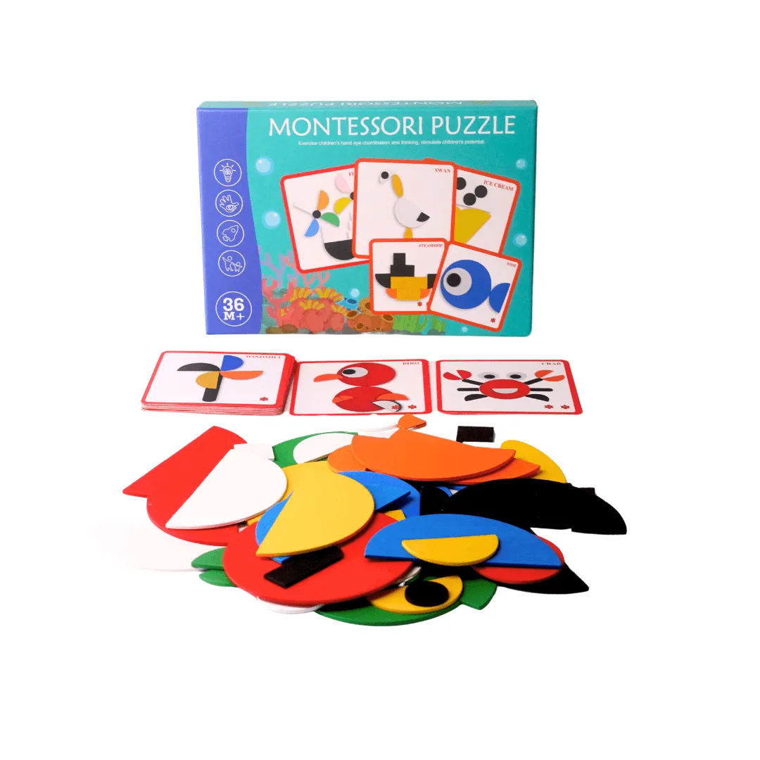 Montessori Puzzle for Kids Age 3+