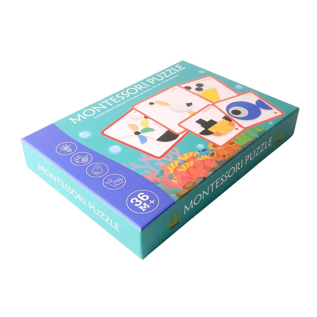 Montessori Puzzle for Kids Age 3+