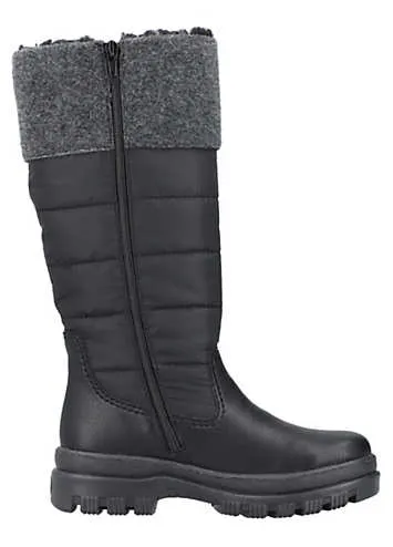 Rieker Quilted Winter Boots | Kaleidoscope