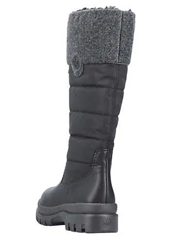 Rieker Quilted Winter Boots | Kaleidoscope