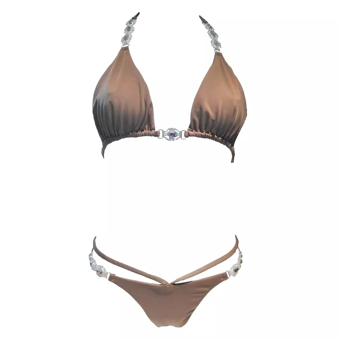 Shanel Triangle Top & Tango Bottom - Brown