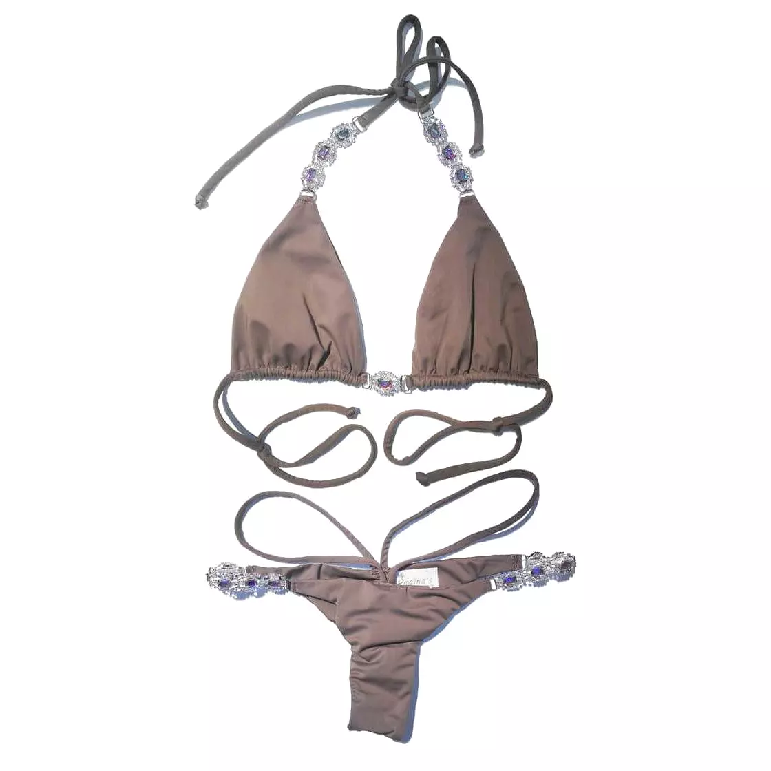 Shanel Triangle Top & Tango Bottom - Brown