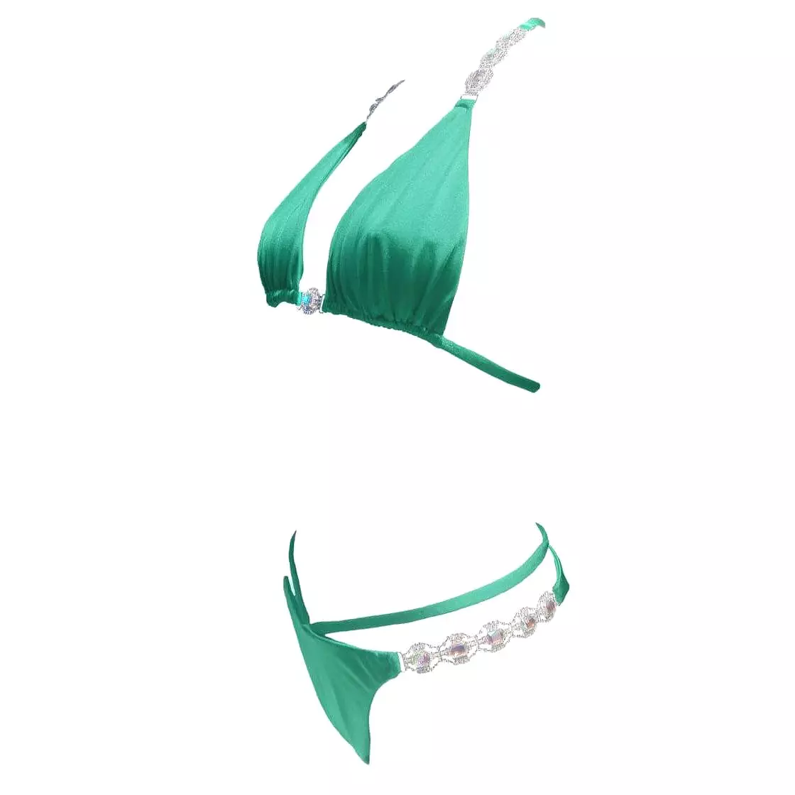 Shanel Triangle Top & Tango Bottom - Green