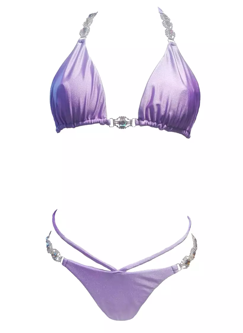 Shanel Triangle Top & Tango Bottom Purple