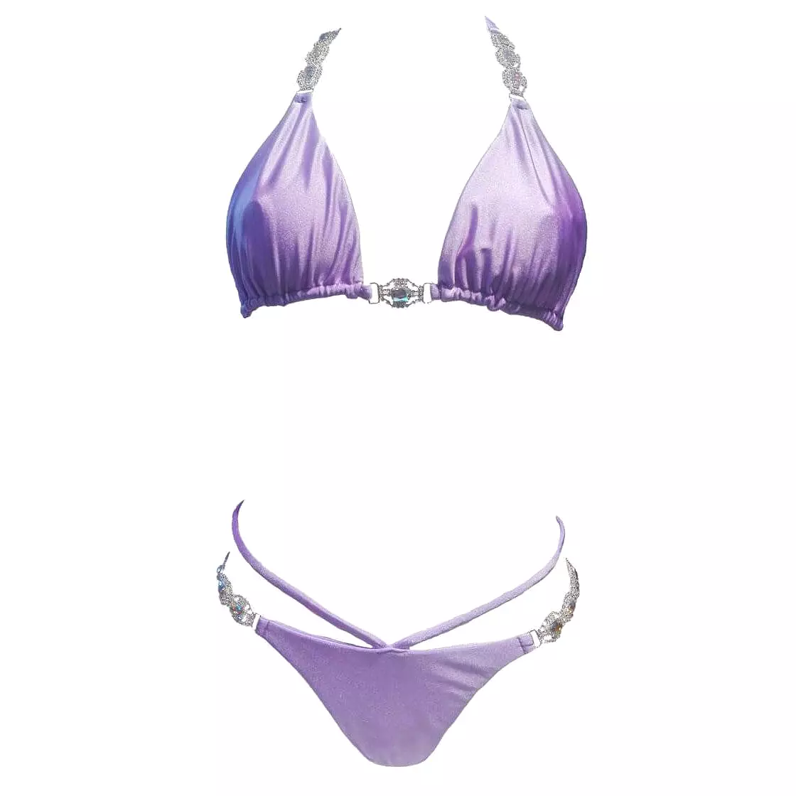 Shanel Triangle Top & Tango Bottom - Purple