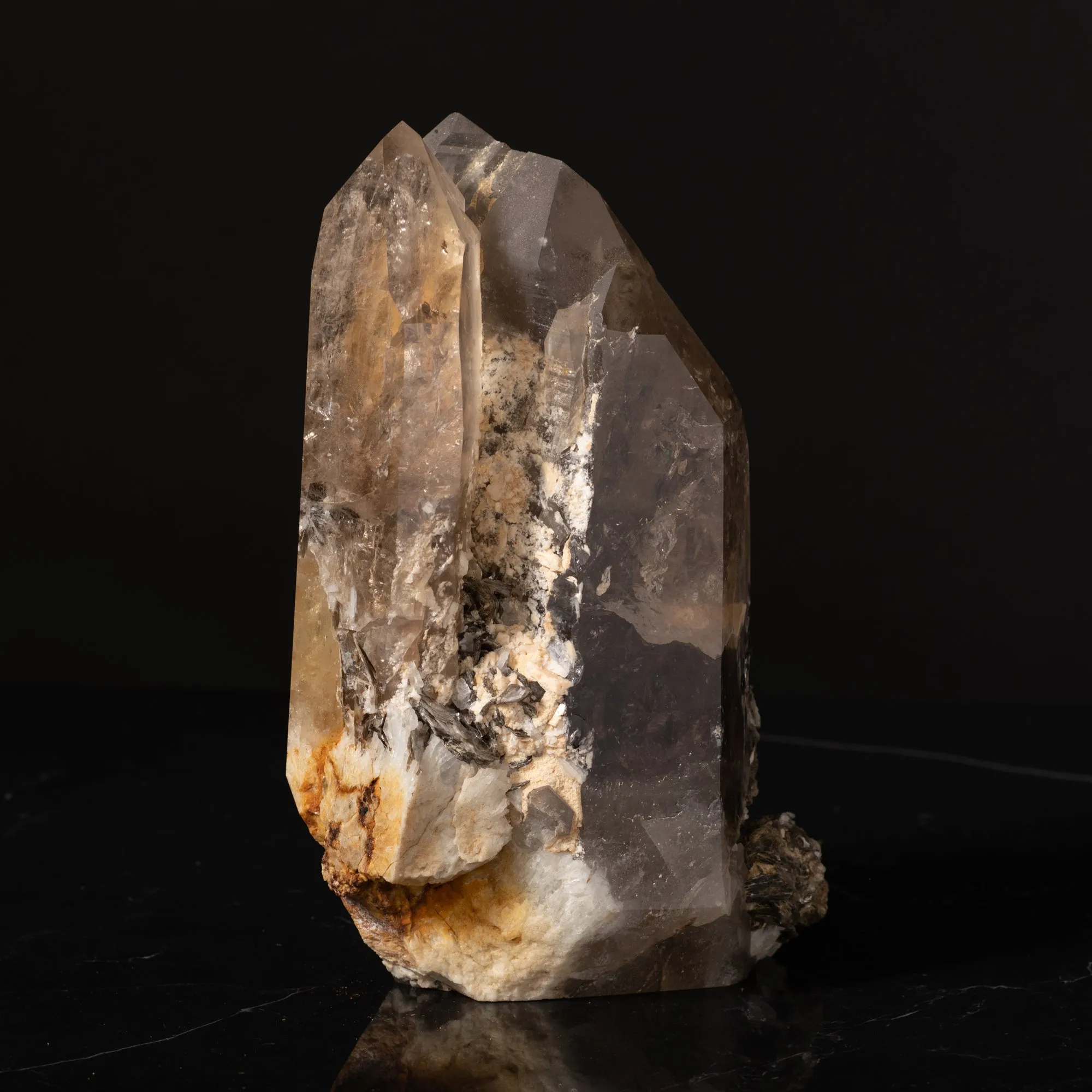 Smoky Quartz Point with Mica 4.75kg