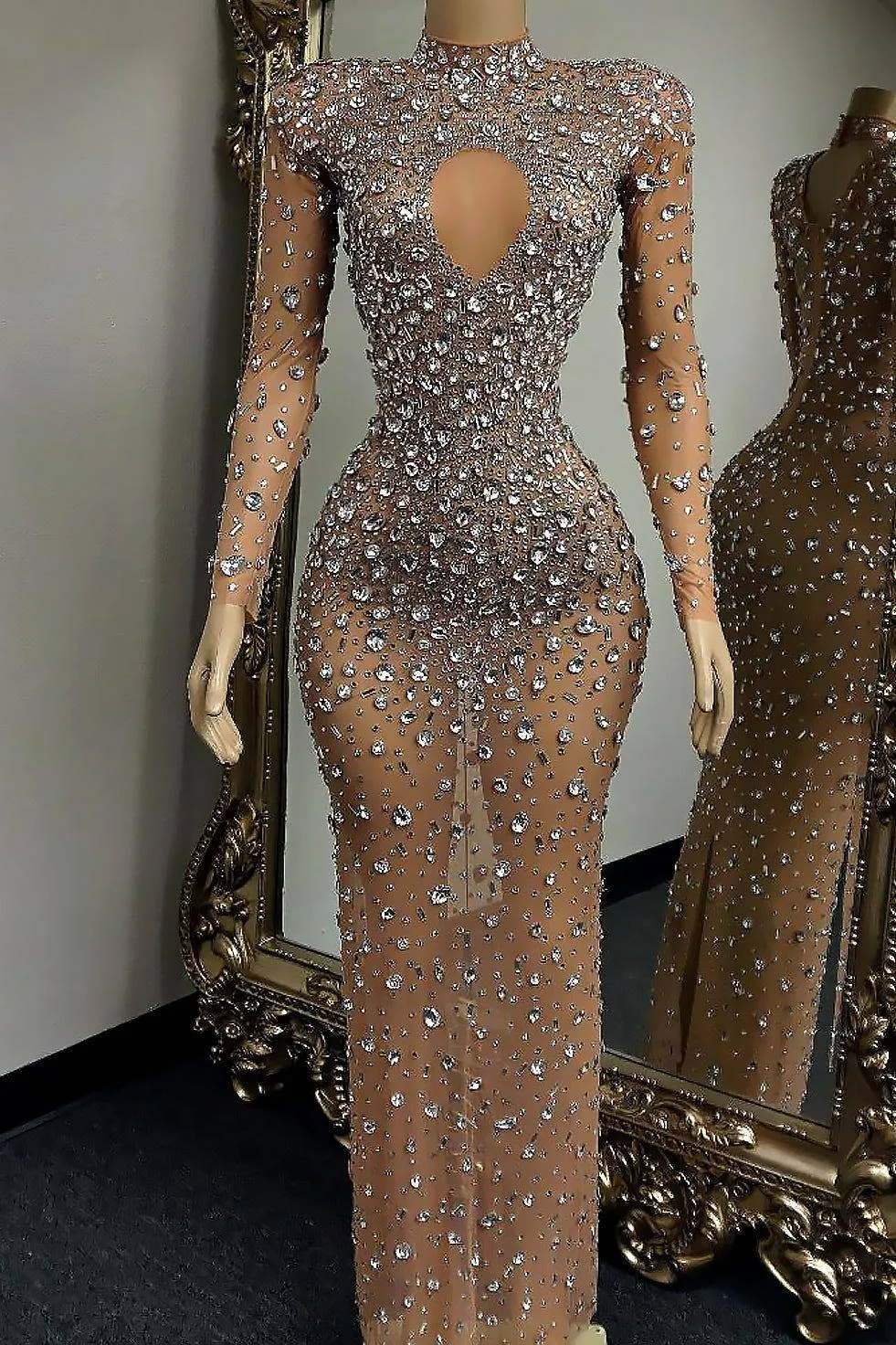 Star Rhinestone Dress(Ready To Ship)