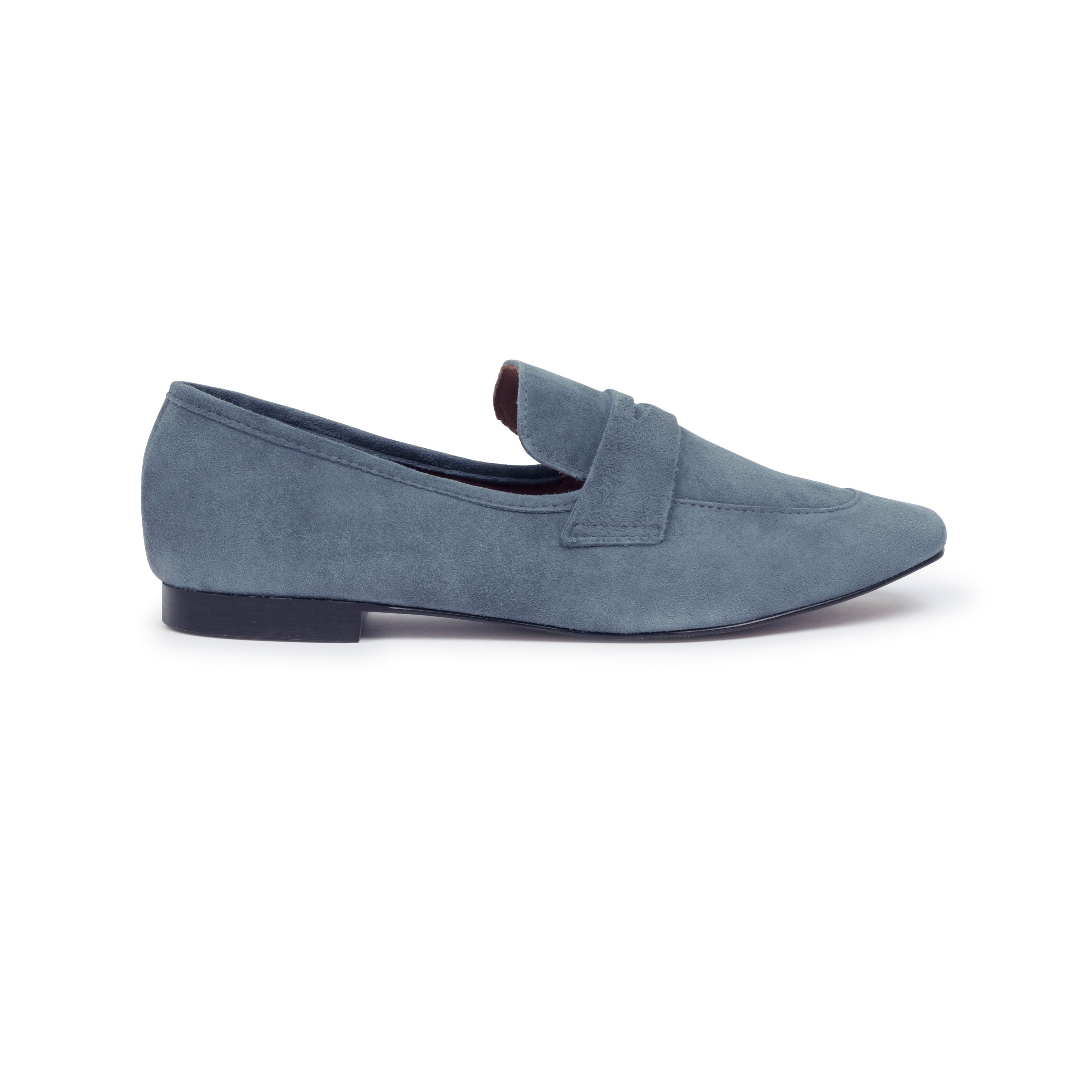 The Sunday Papers Loafer | Denim Blue Suede