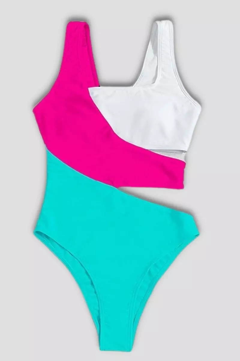 Three Layer One Piece Swimsuit