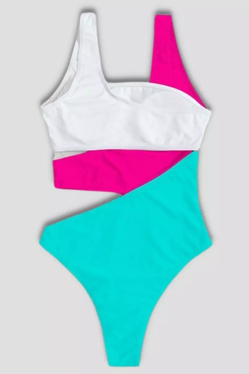 Three Layer One Piece Swimsuit