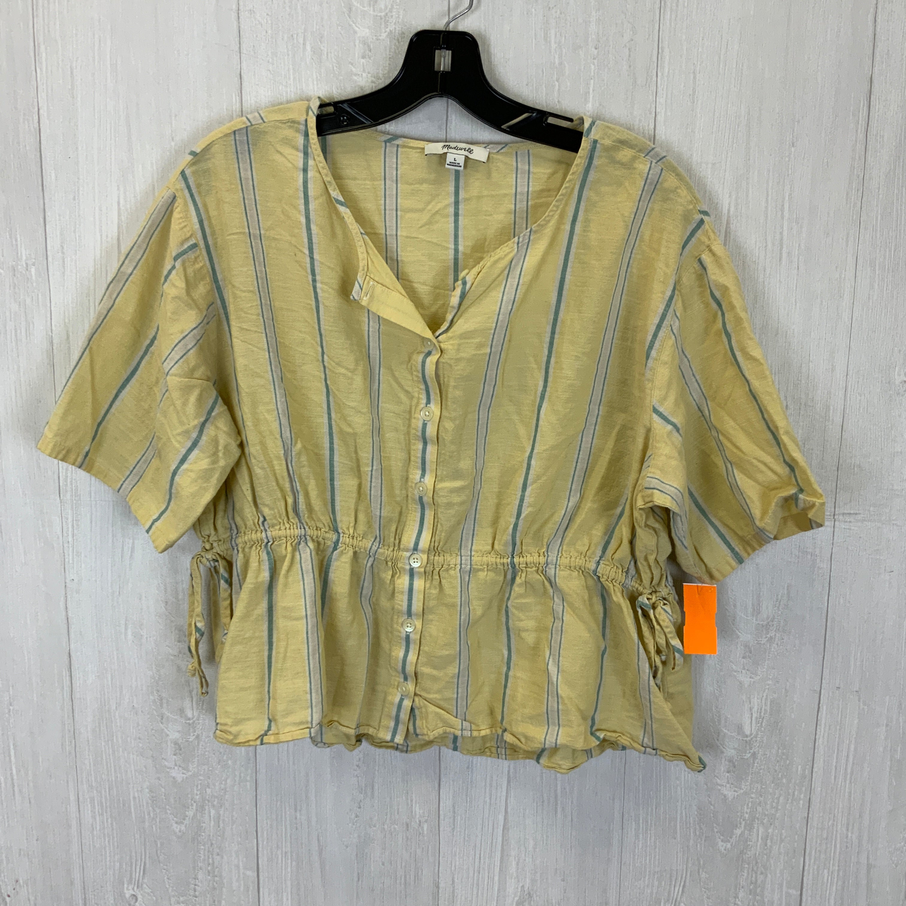 Top Short Sleeve By Madewell  Size: L