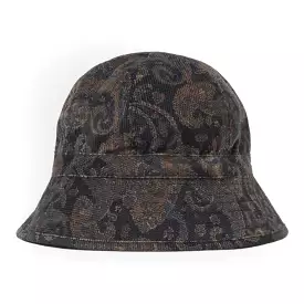 Universal Works Naval Hat japanese print cord black P2762